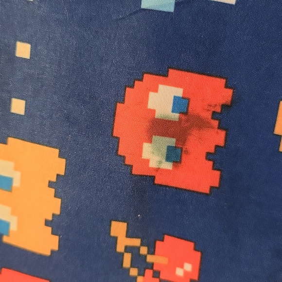 Vintage Pac Man unlined swim trunks - Picture 4 of 7